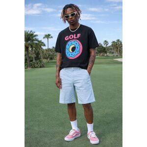 GOLF Wang Blue Metallic Tyler The Creator Chino Shorts  Mens Size 36